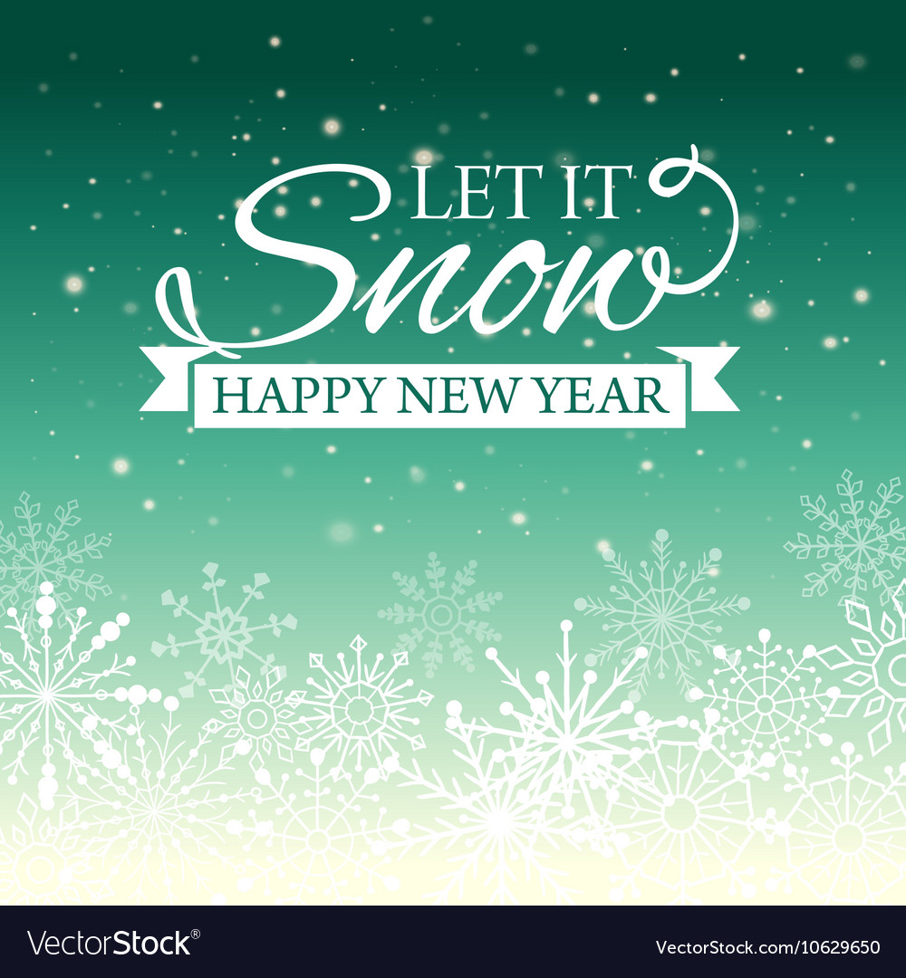 E-card for happy new year and merry christmas