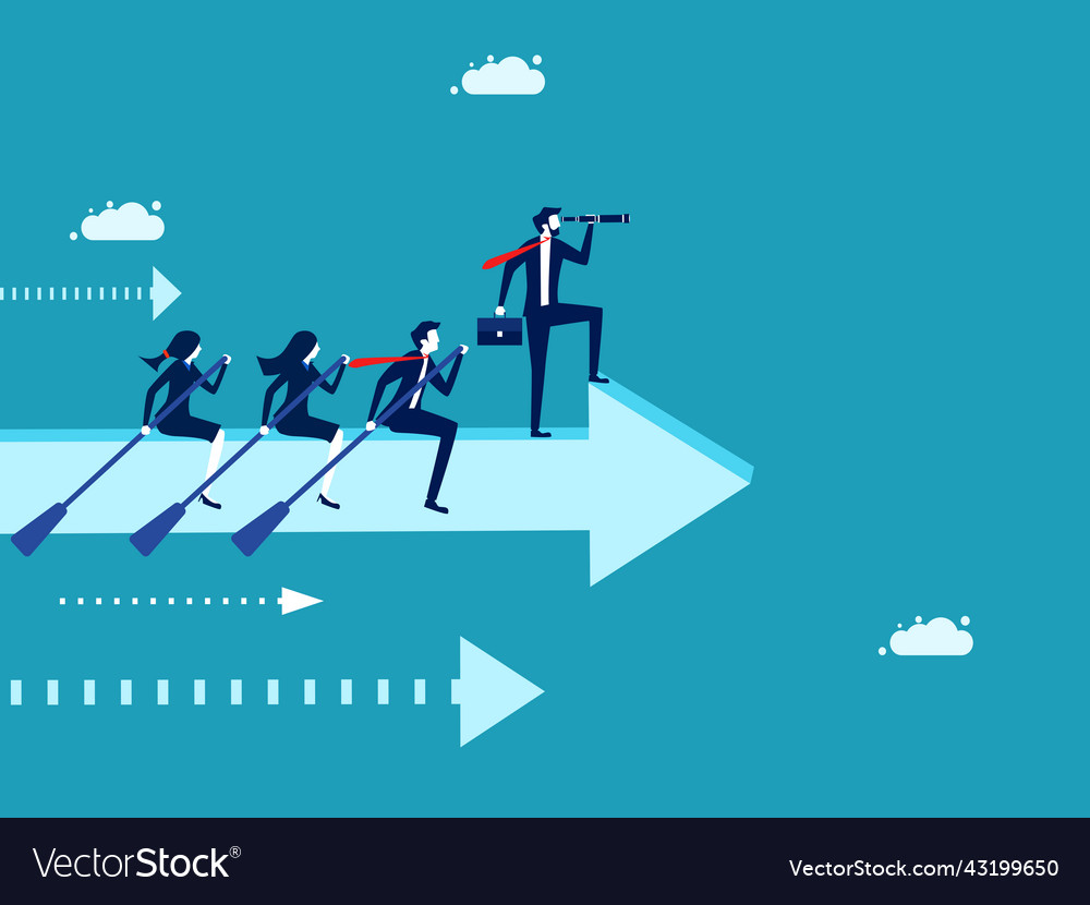 Inspiration to drive the company success team Vector Image