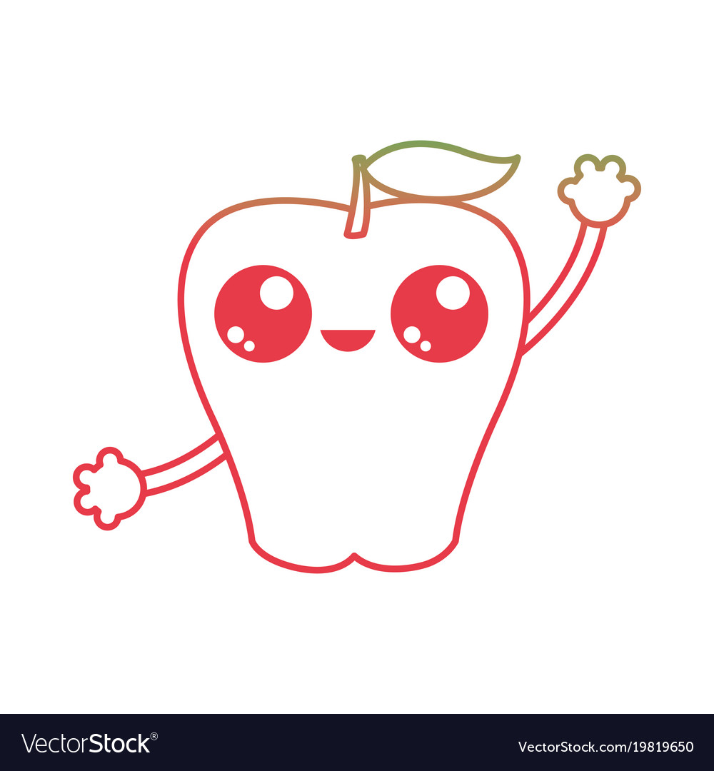 Isolated apple design