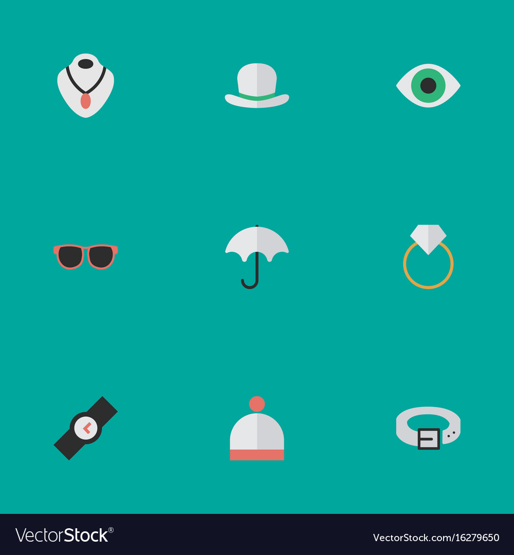 Set of simple instrument icons