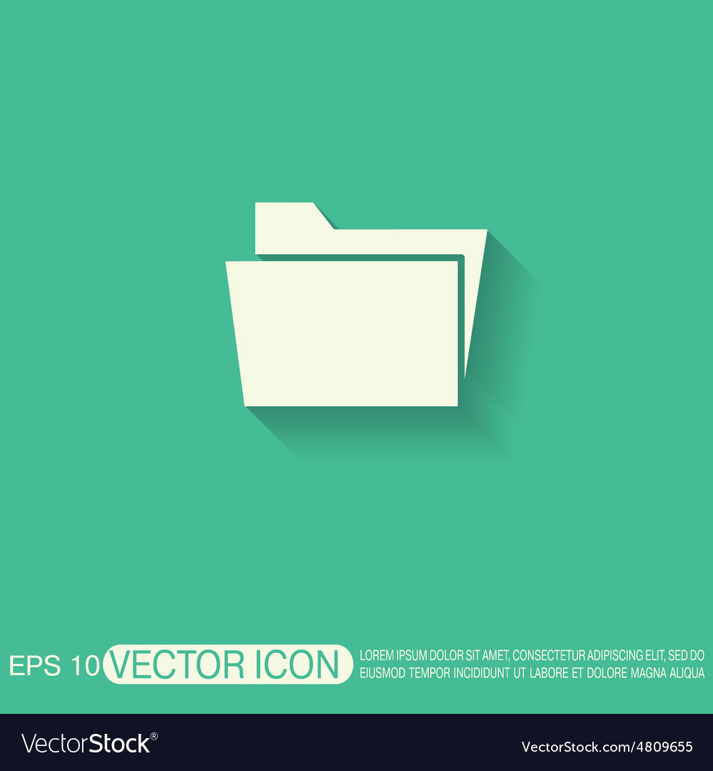 Folder for documents Royalty Free Vector Image