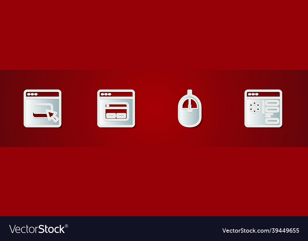 Set browser files search engine computer mouse