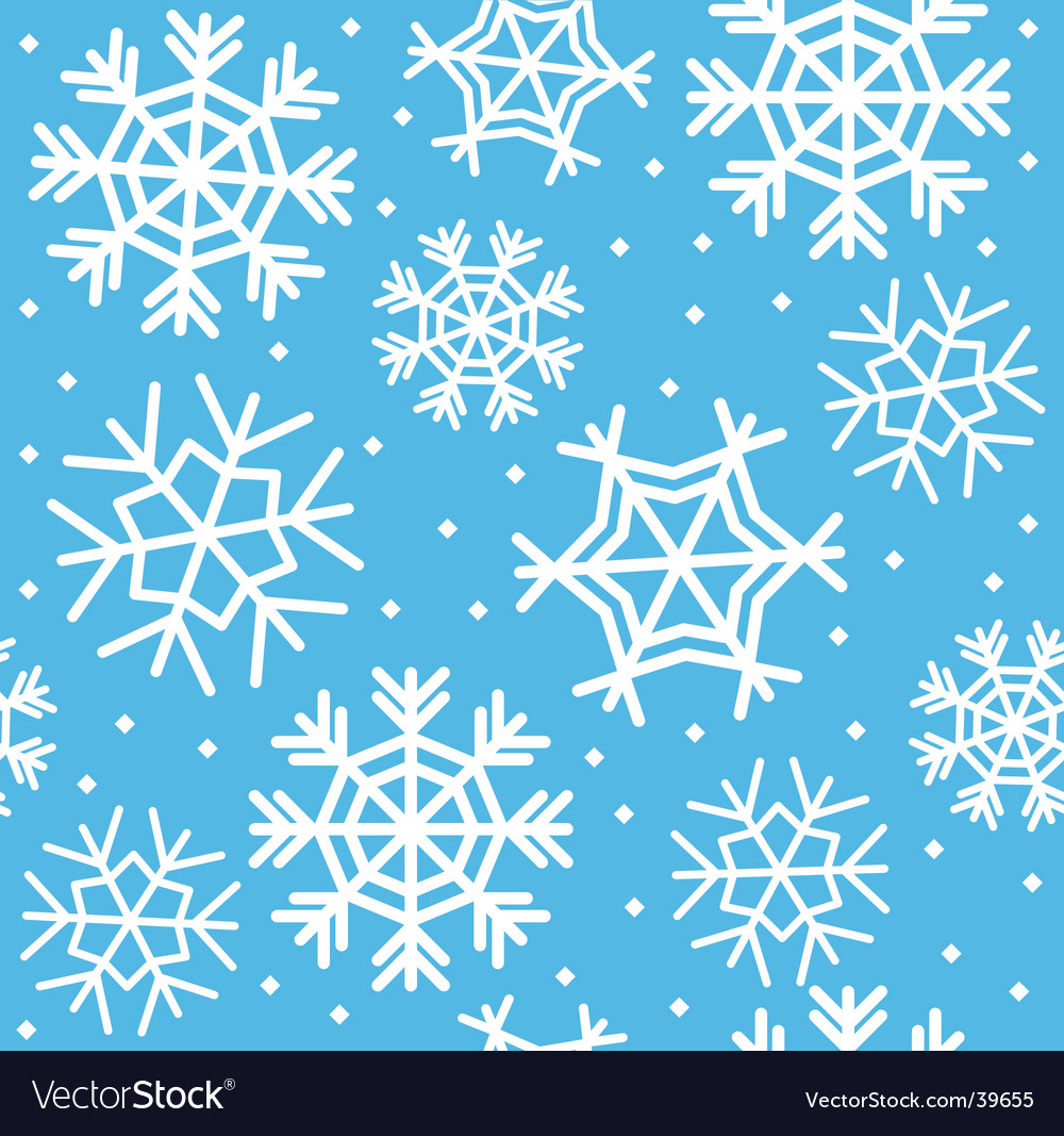 Winter Snowflake Pattern