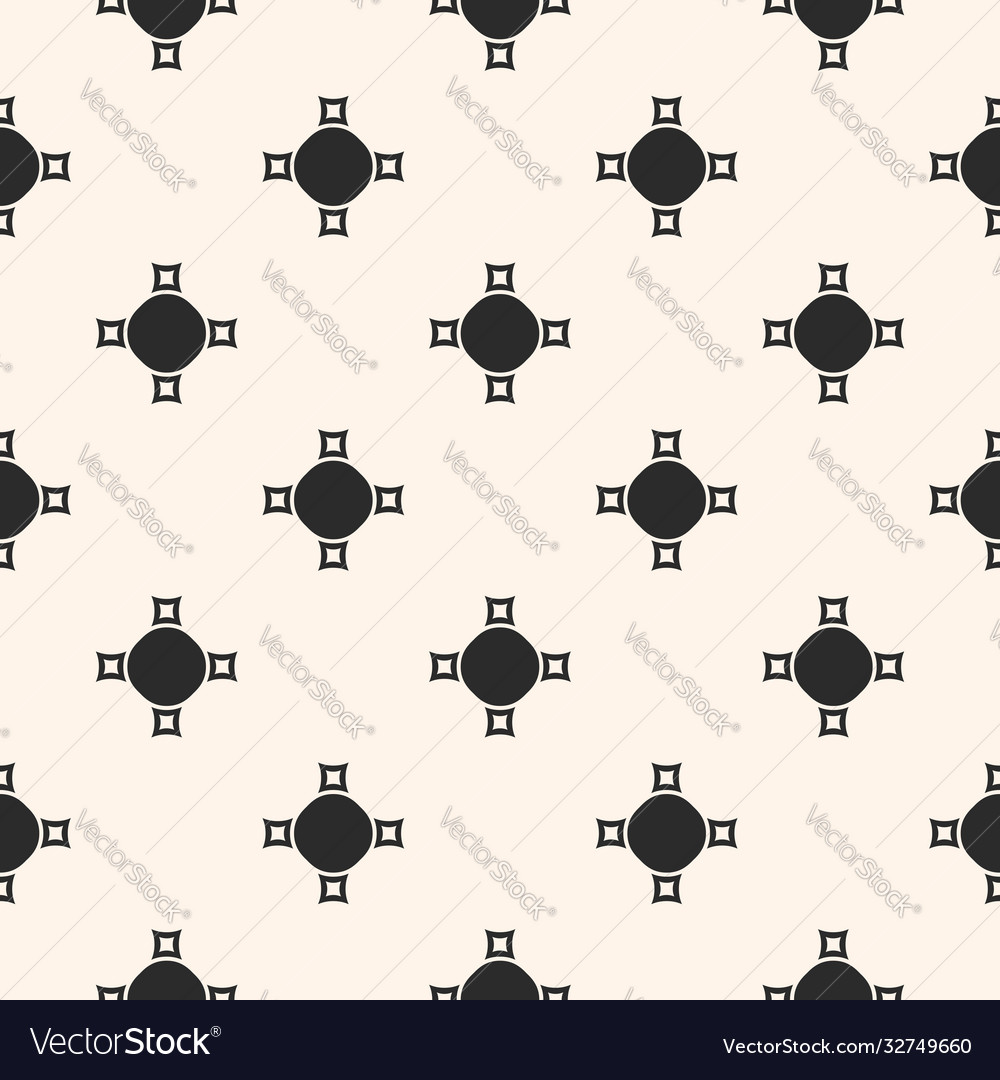 Abstract geometric pattern with simple figures vector image Abstract geometric pattern with simple figures