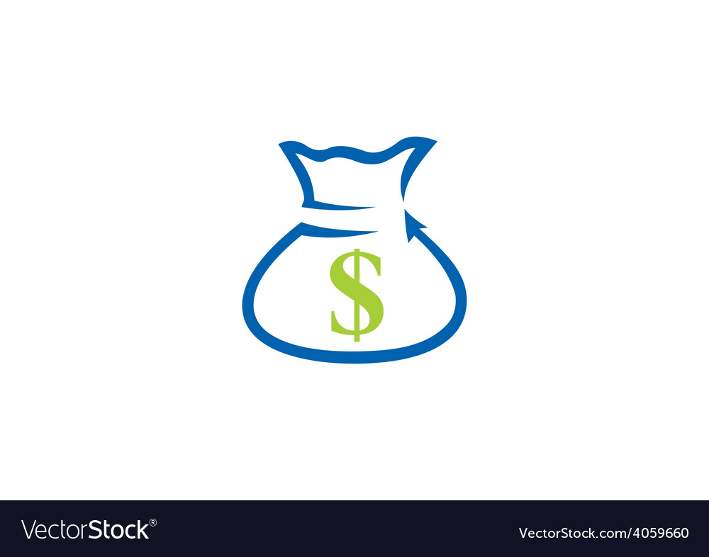 Company Name Logo Design for Bag, Finance, Give, Investment, Mon Stock  Vector - Illustration of banking, white: 132280391