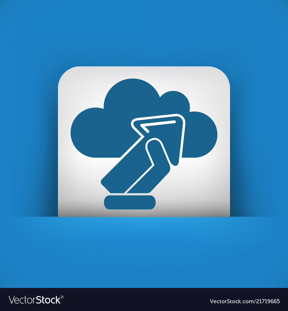 Clud computing Vector Image Clud computing