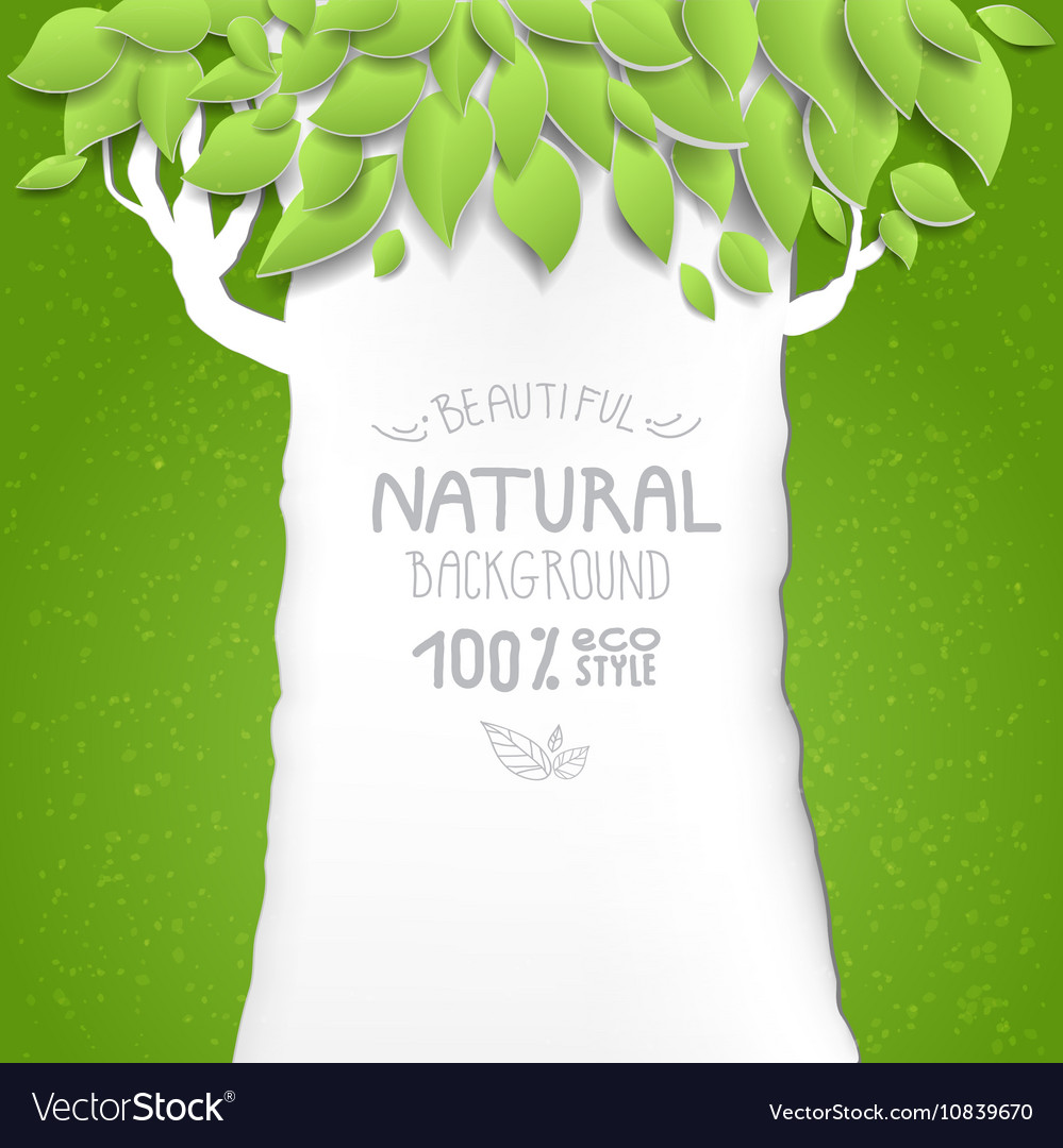 Background with tree