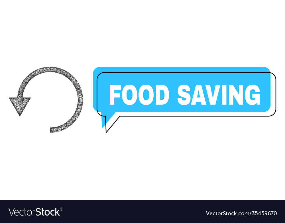 Misplaced food saving message frame and hatched vector image Misplaced food saving message frame and hatched