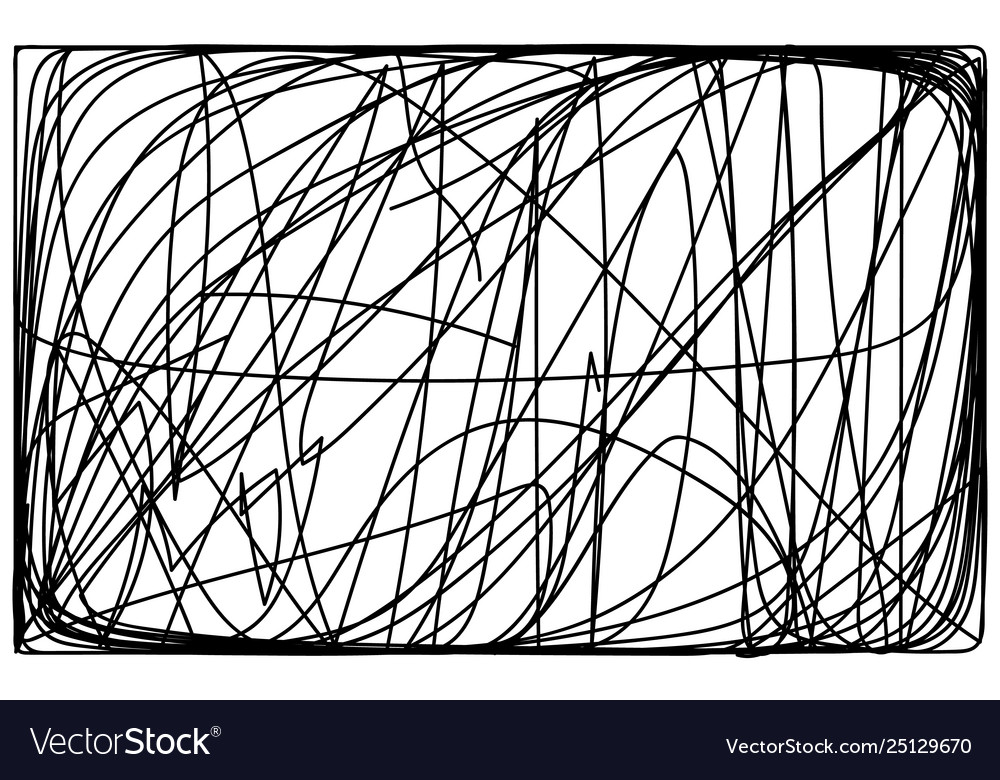 Monochrome Scribble Background