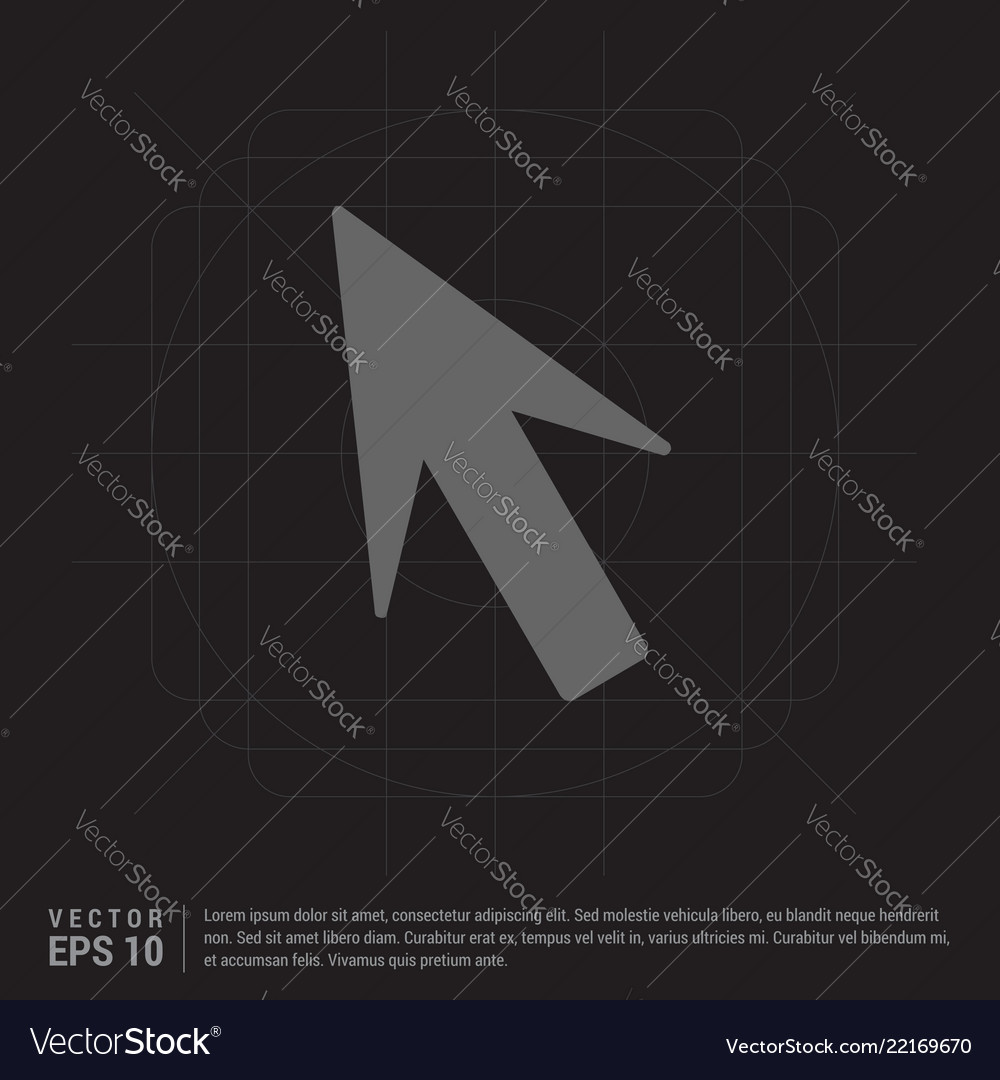 Mouse cursor icon