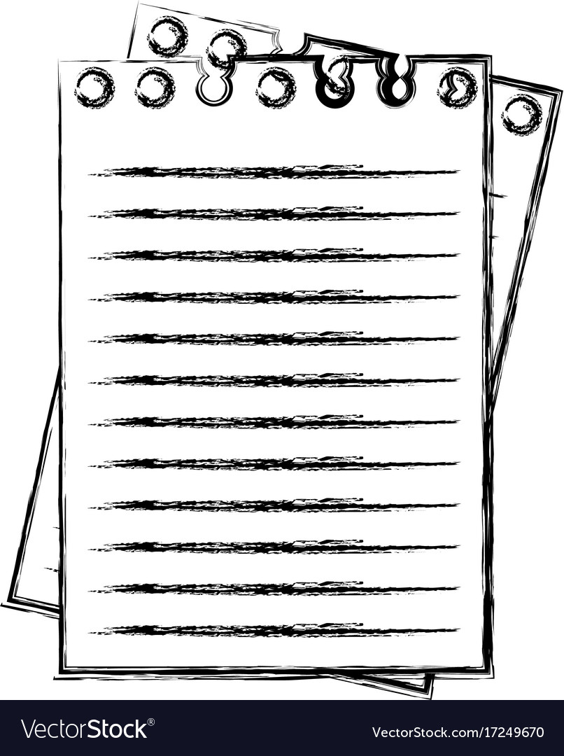 Notebook school isolated icon