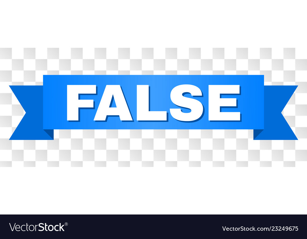 Blue stripe with false text