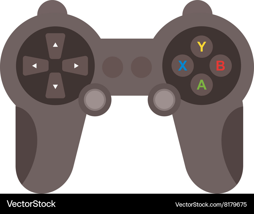 Gaming console iii Royalty Free Vector Image - VectorStock