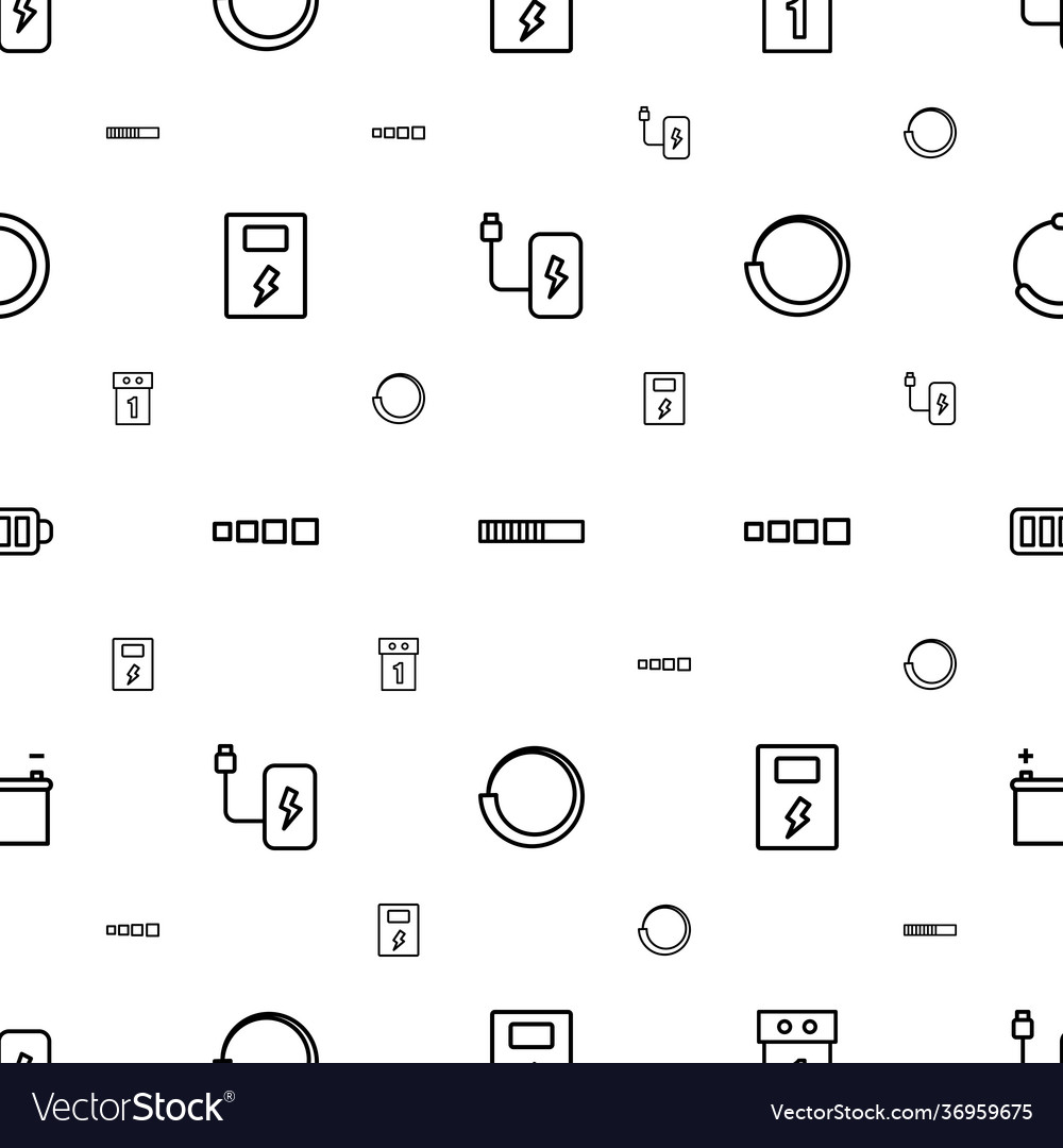 Load icons pattern seamless white background