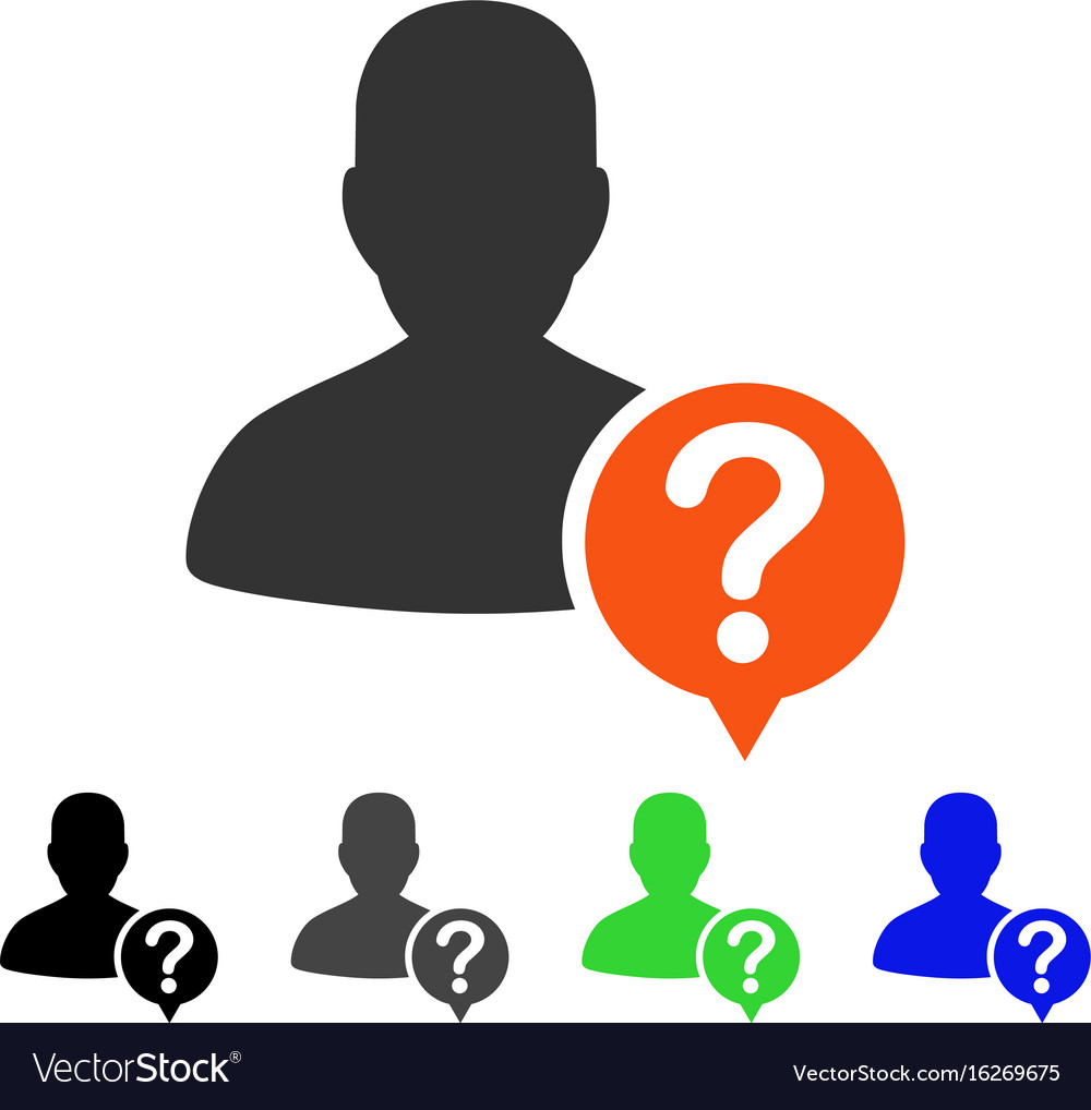 User Status Icon - Question Mark