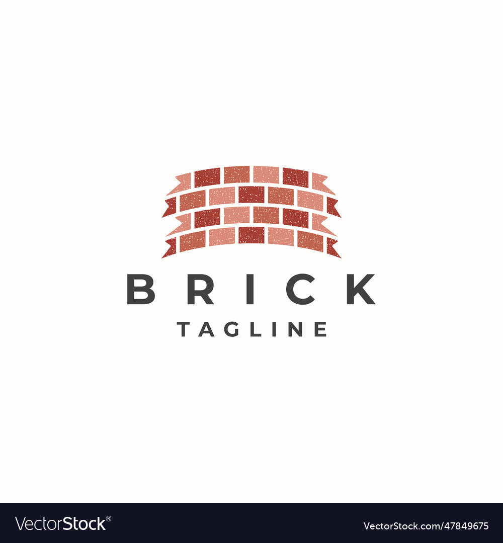 Wall brick logo