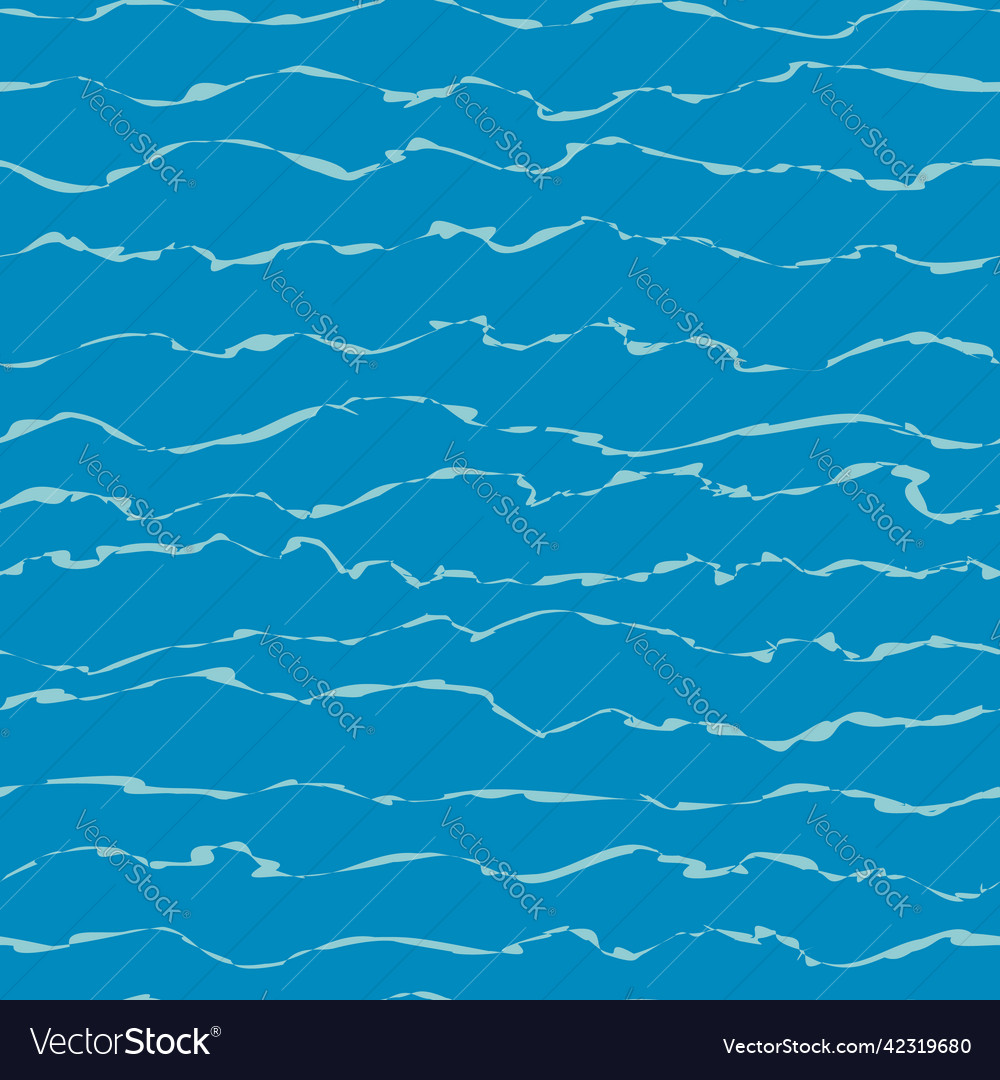 Abstract wave seamless pattern distorted vector image Abstract wave seamless pattern distorted