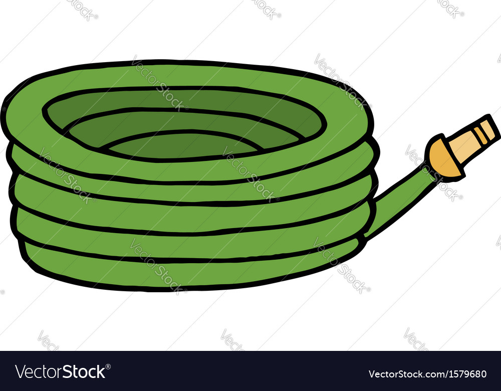 Cartoon hose Royalty Free Vector Image - VectorStock