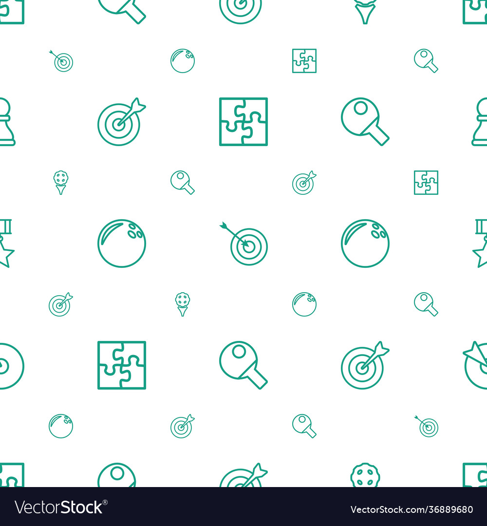 Challenge icons pattern seamless white background