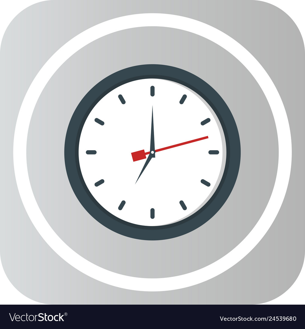 Clock icon Royalty Free Vector Image - VectorStock