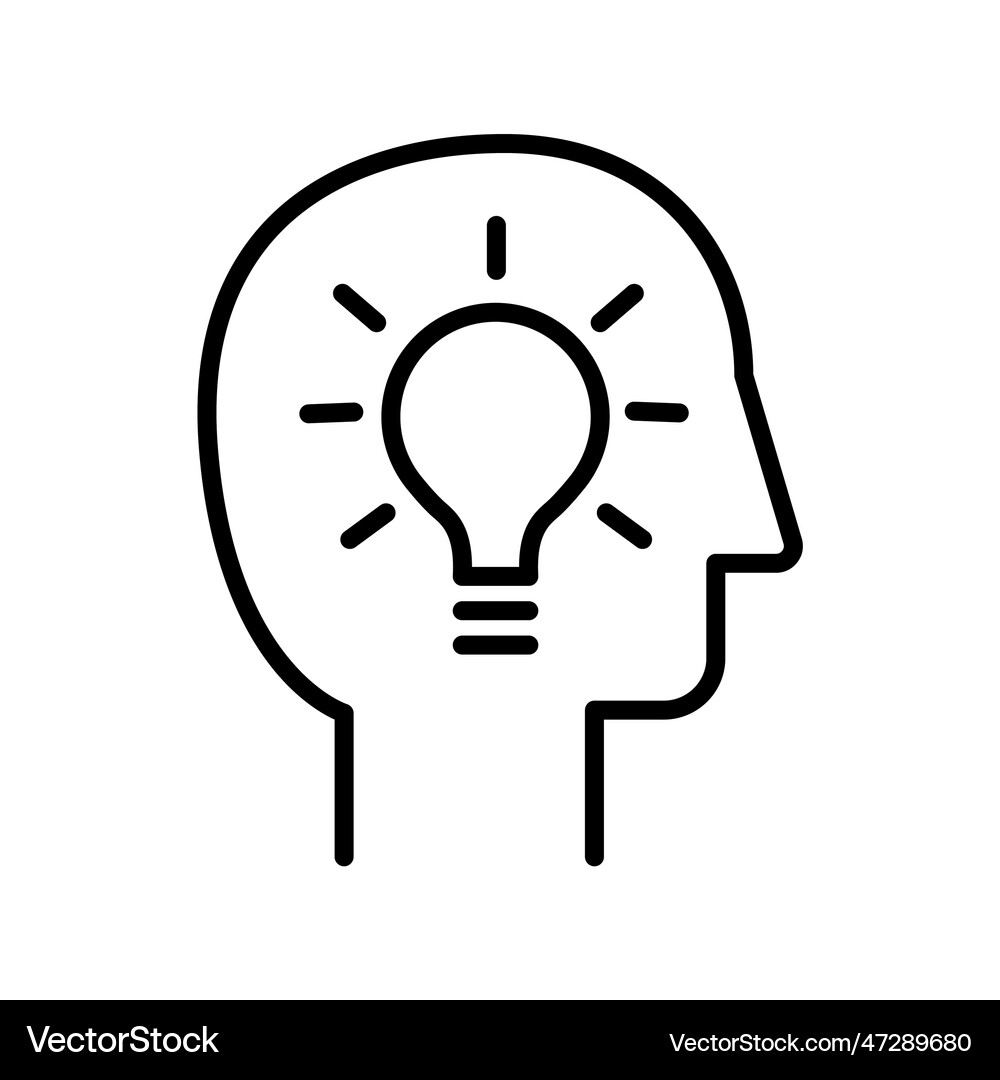 Idea icon Royalty Free Vector Image - VectorStock