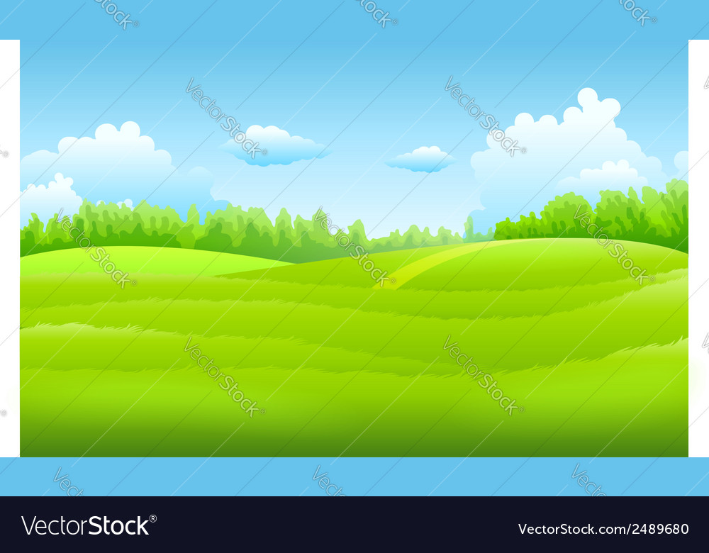 Landscape Background Royalty Free Vector Image