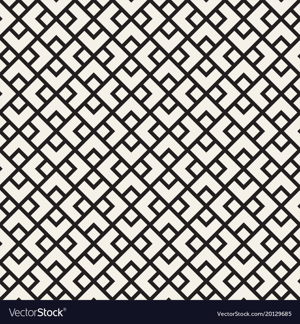 Modern Geometric Lattice Pattern