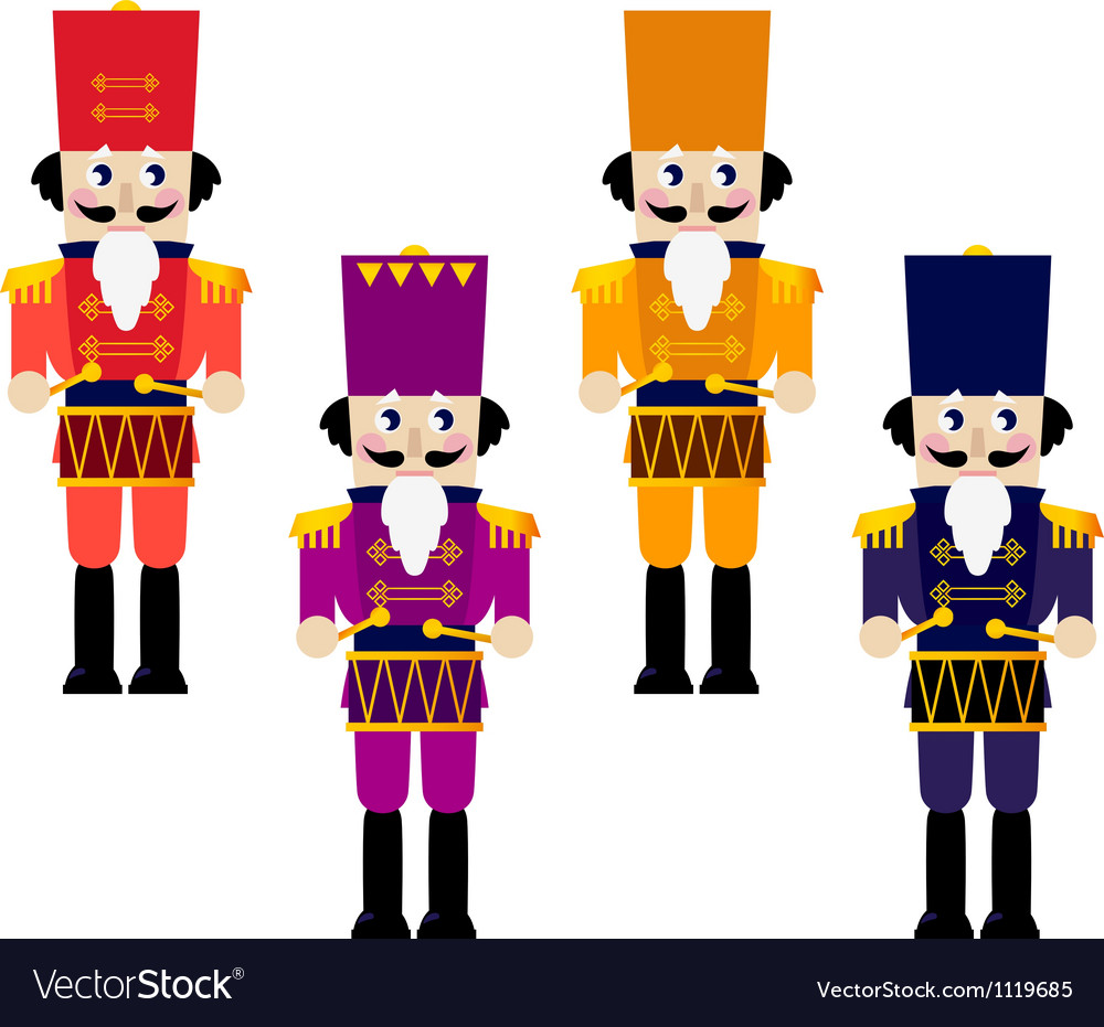 Retro Nutcracker Set