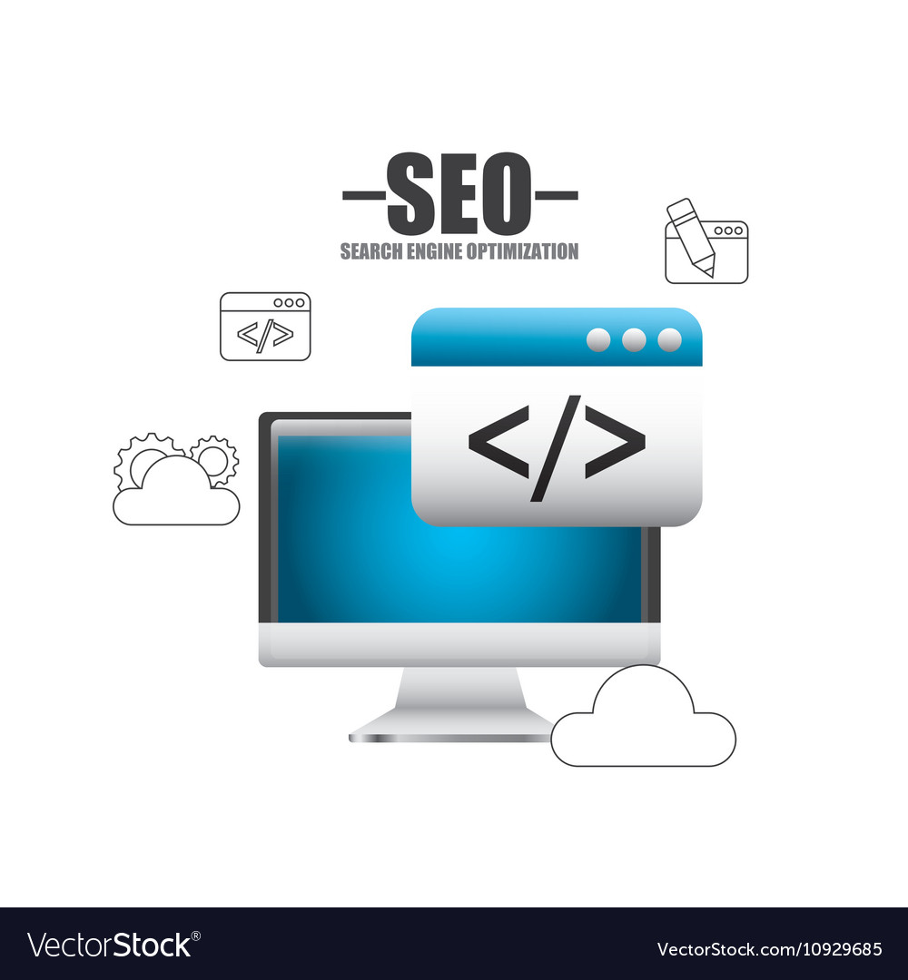 Search engine optimization icons