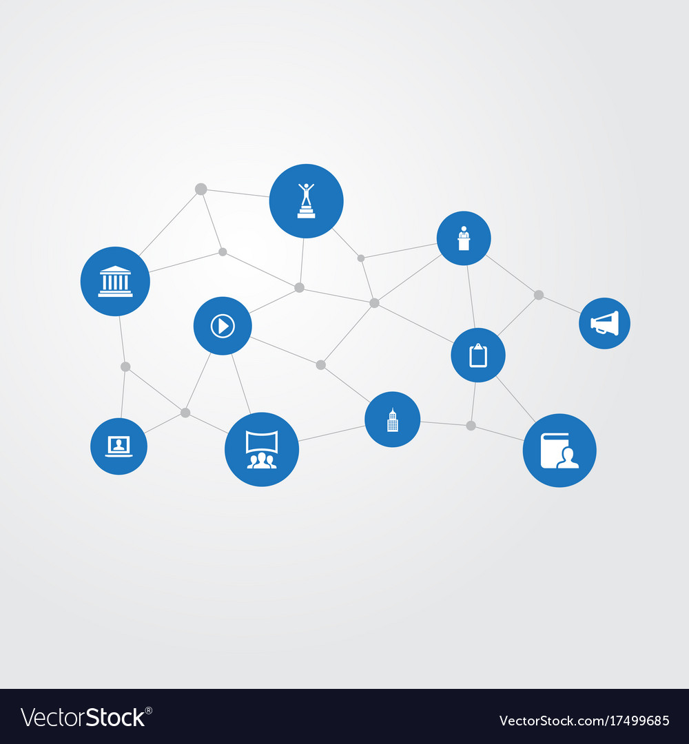 Set of simple speaker icons