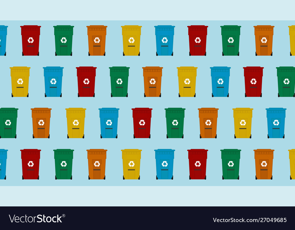 Trash bin pattern