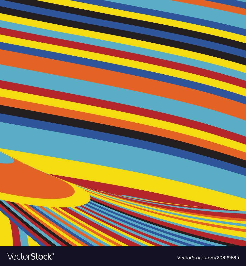 Zebra pop abstract stripe pattern vector image Zebra pop abstract stripe pattern