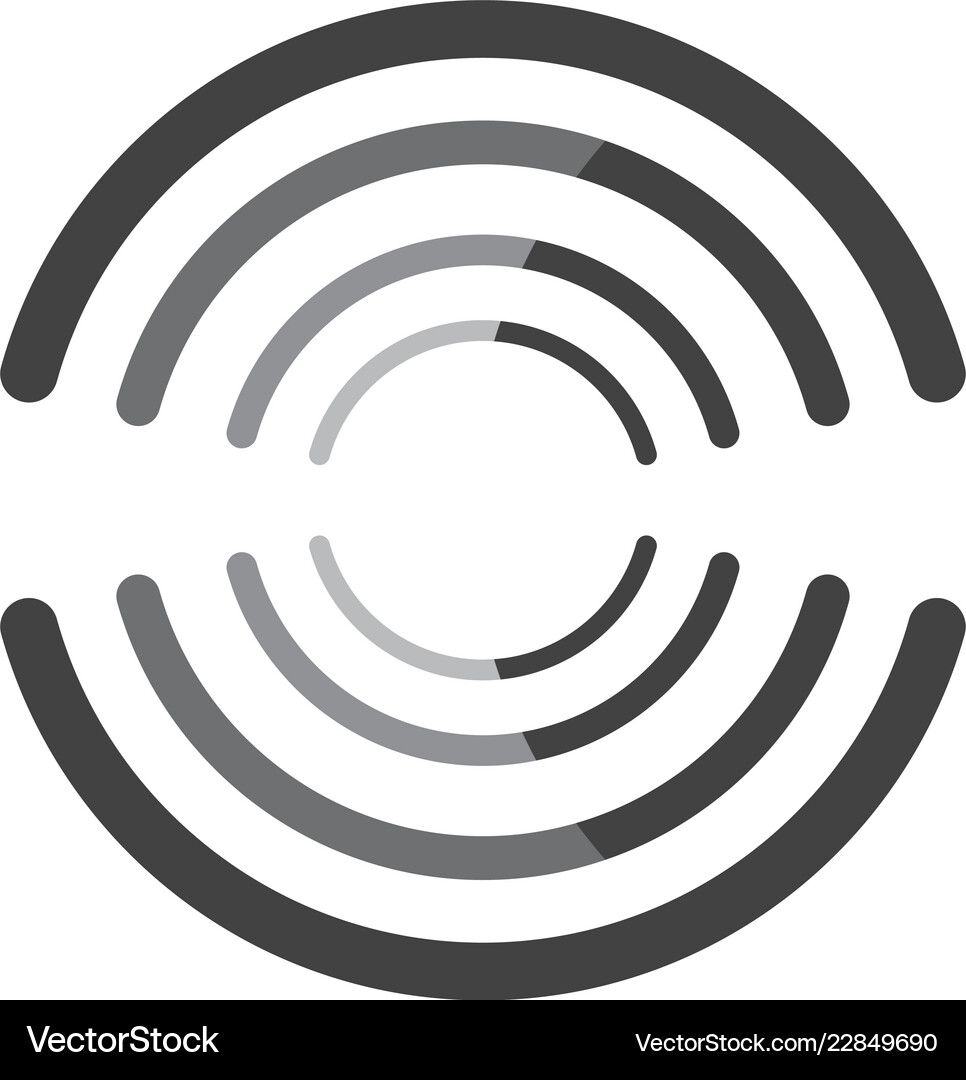 Circle logo templates Royalty Free Vector Image