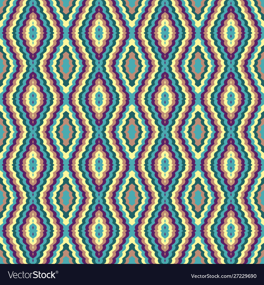 Geometric abstract color seamless pattern quality vector image Geometric abstract color seamless pattern quality