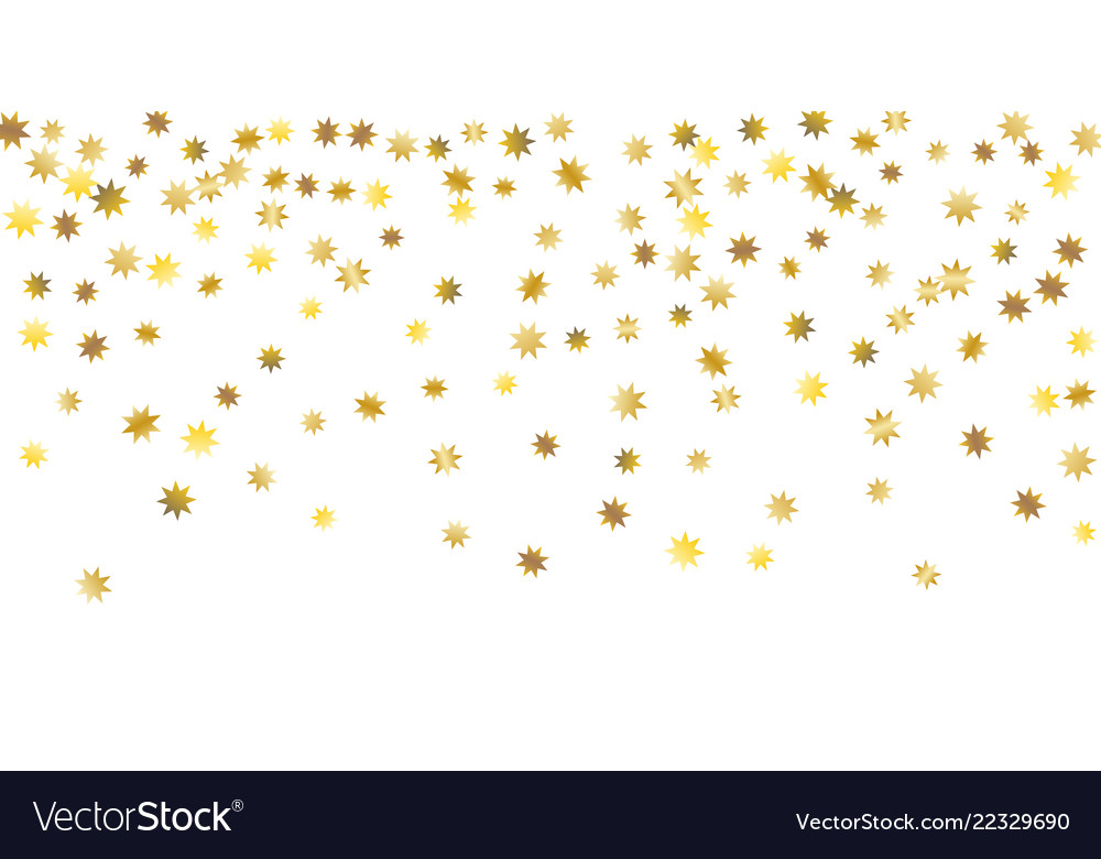 Golden casual confetti Hintergrund