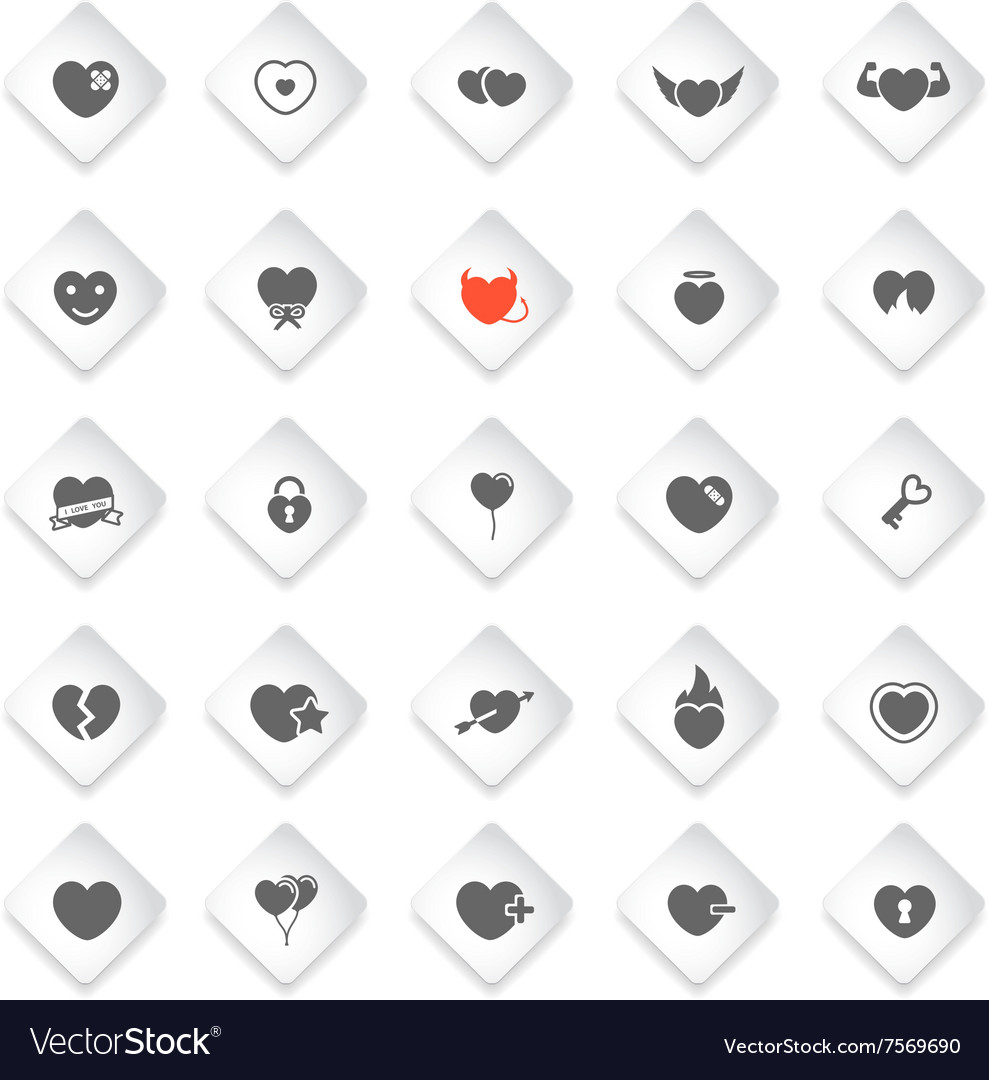 Heart simply icons