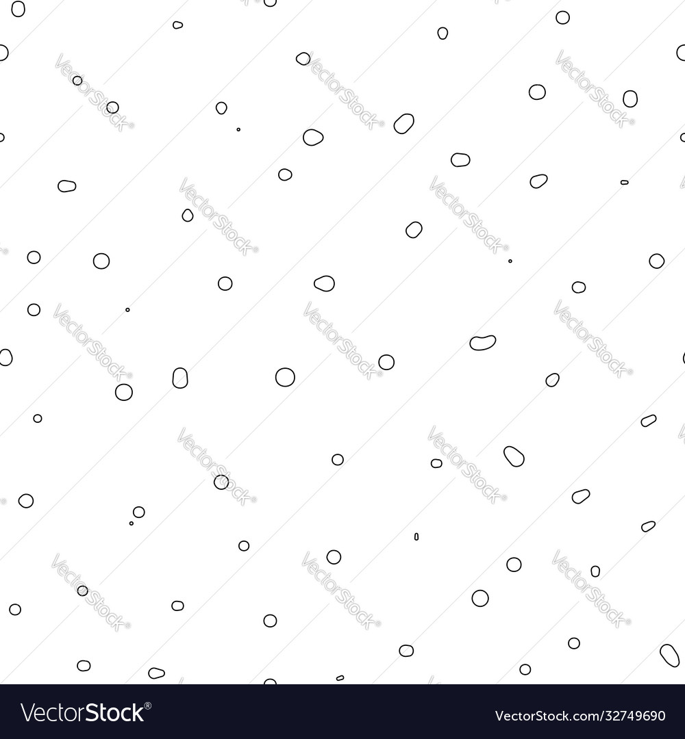 Seamless pattern chaotic dots spots