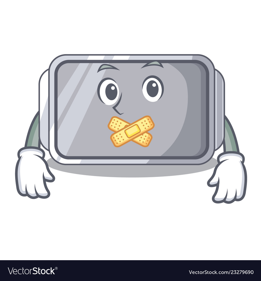 Silent narrow baking tray with layer cartoon