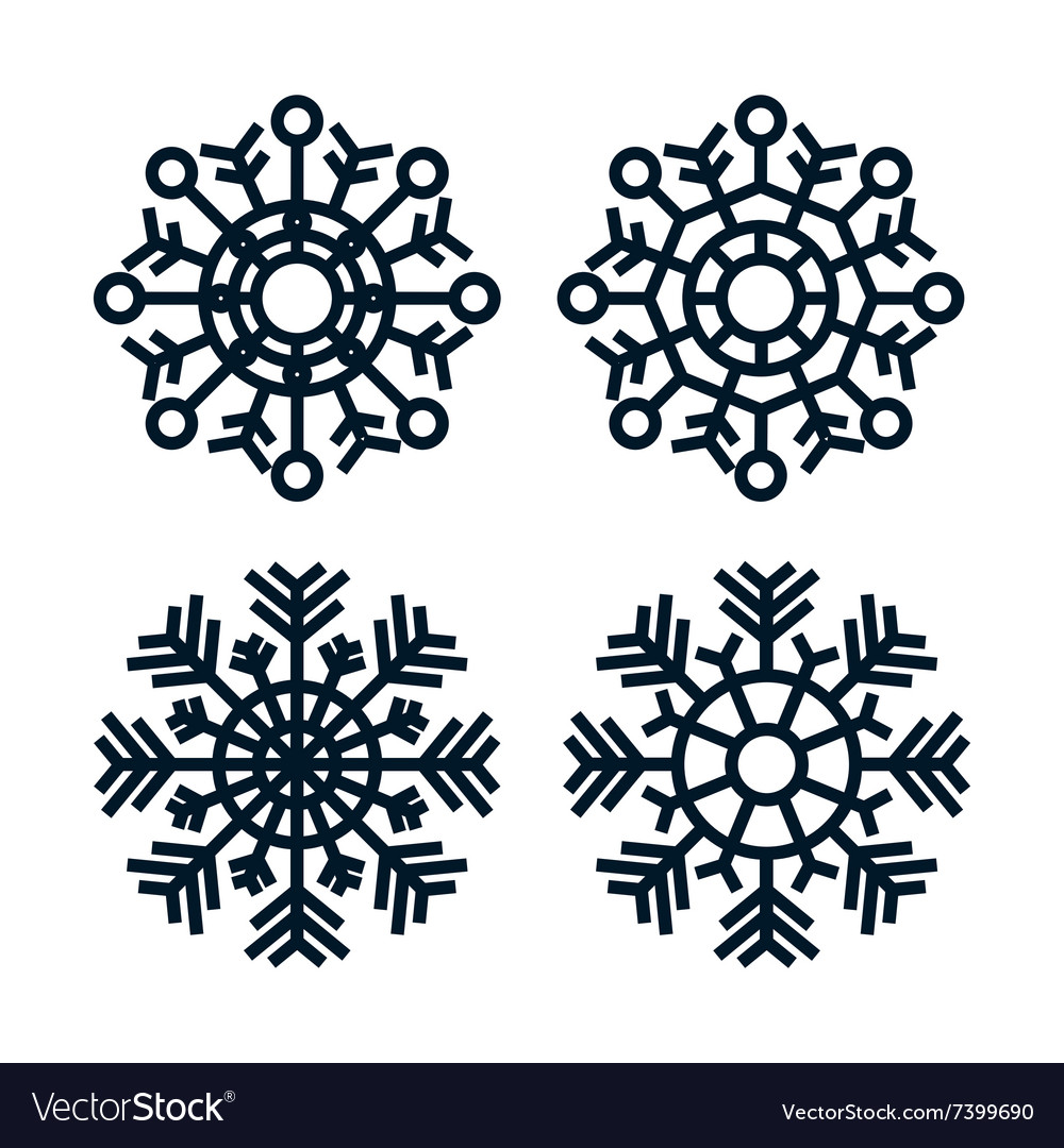 Snowflake icon design