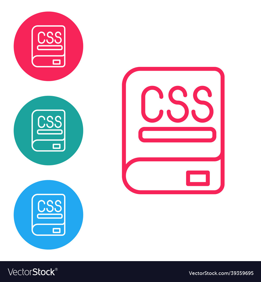 Red line books about programming icon isolated