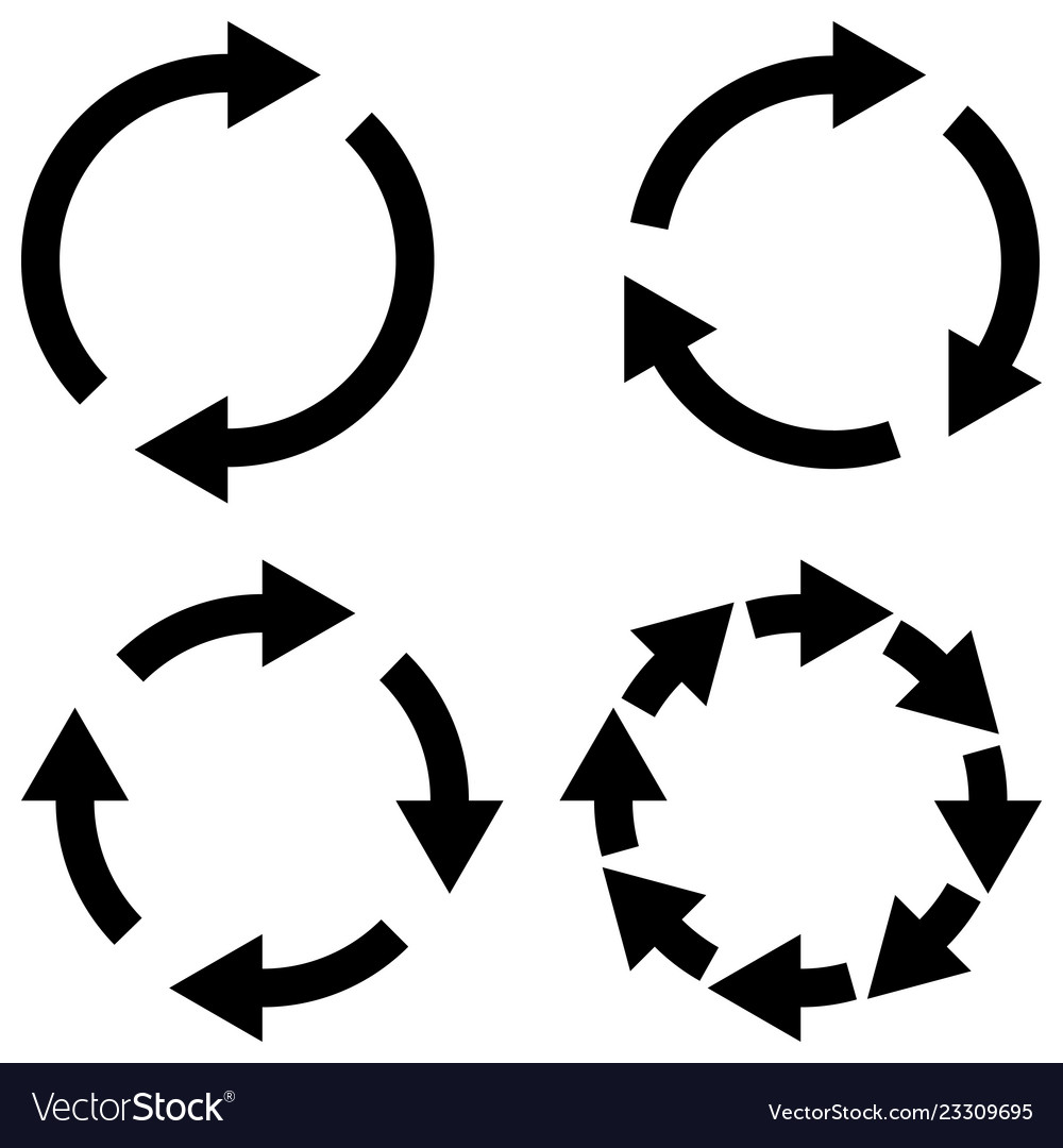 Rotating Arrows - Refresh & Sync Icon