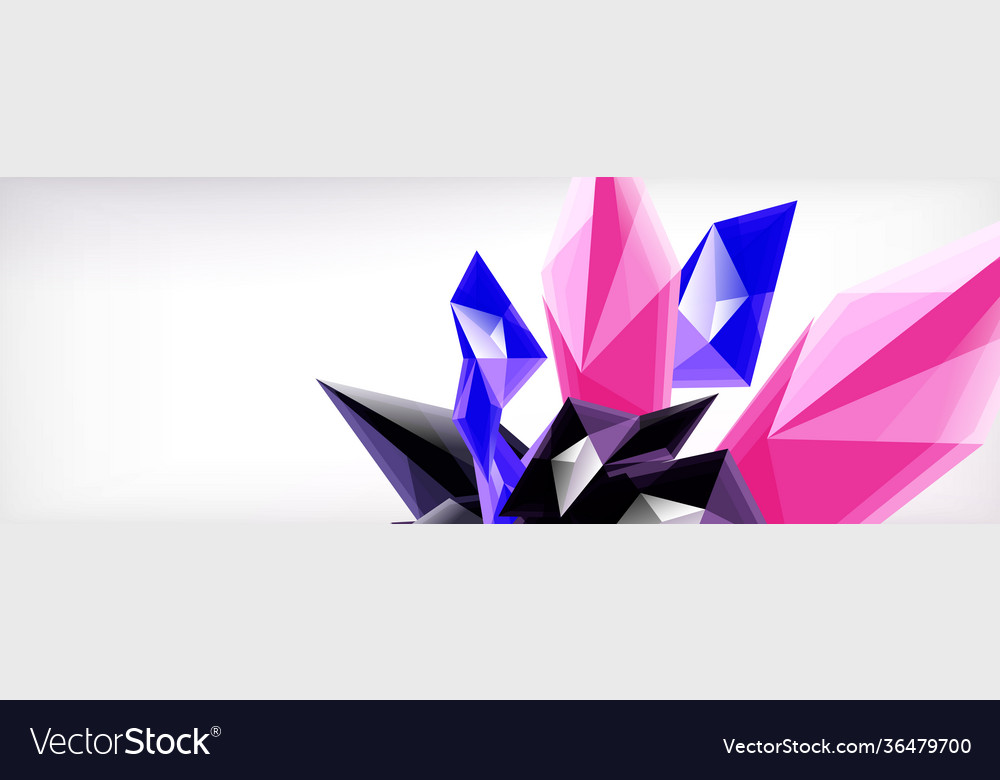 3d triangles and pyramids abstract vector image 3d triangles and pyramids abstract