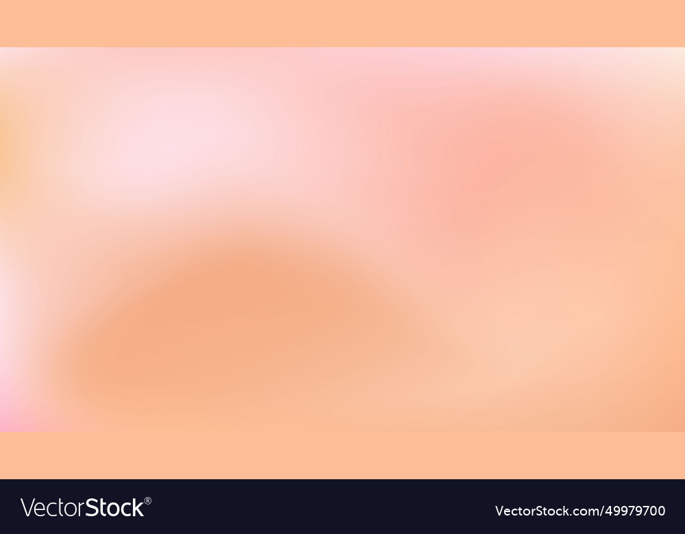 Abstract peach fuzz color banner light gradient