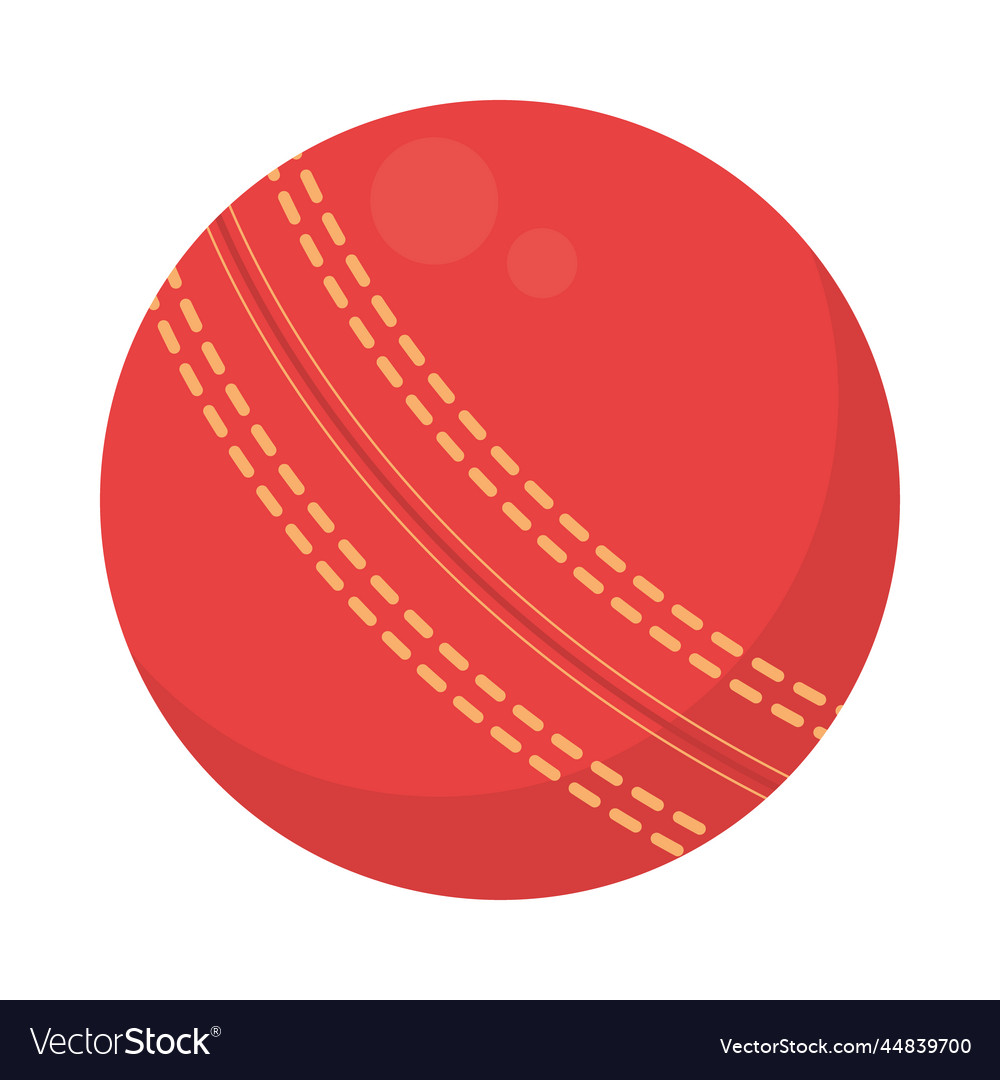 Cricket ball icon Royalty Free Vector Image - VectorStock