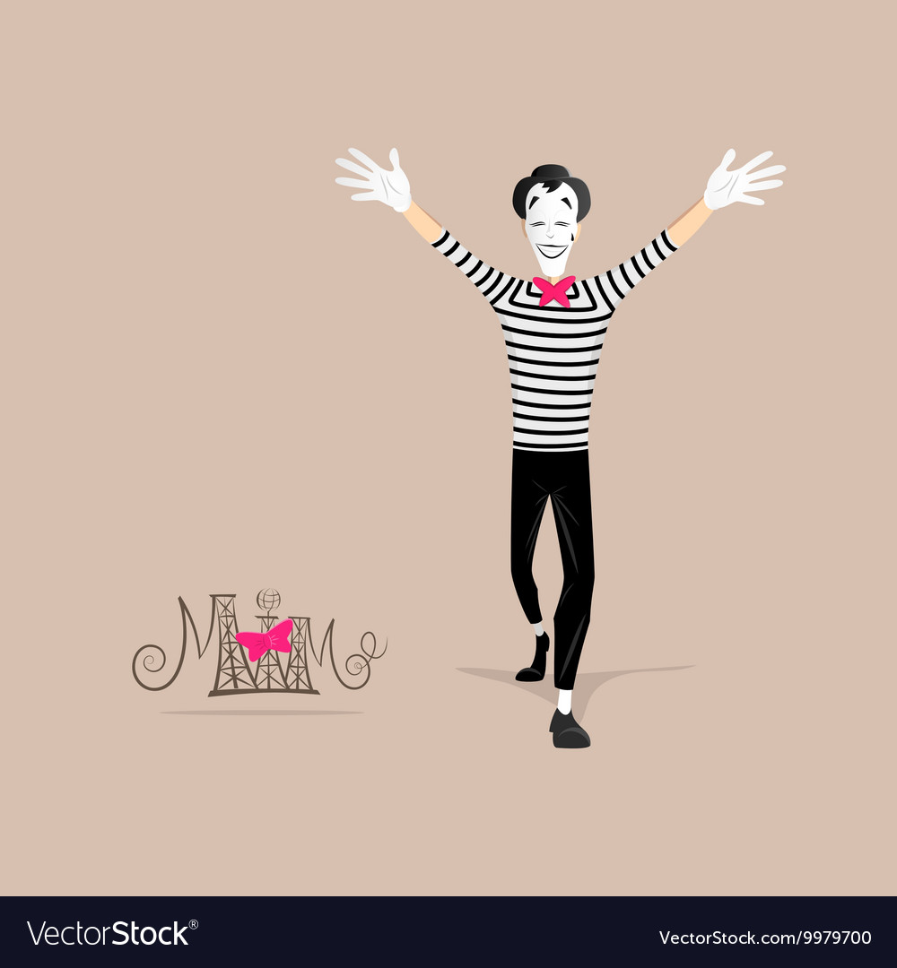 Mime Performance - Open Arms