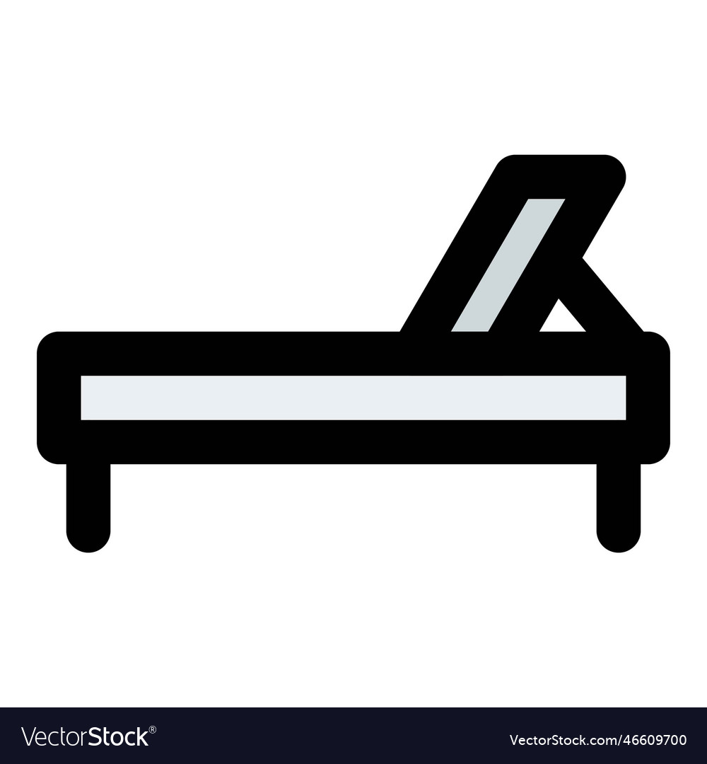 Sunlounger ein bequemes Strandbett