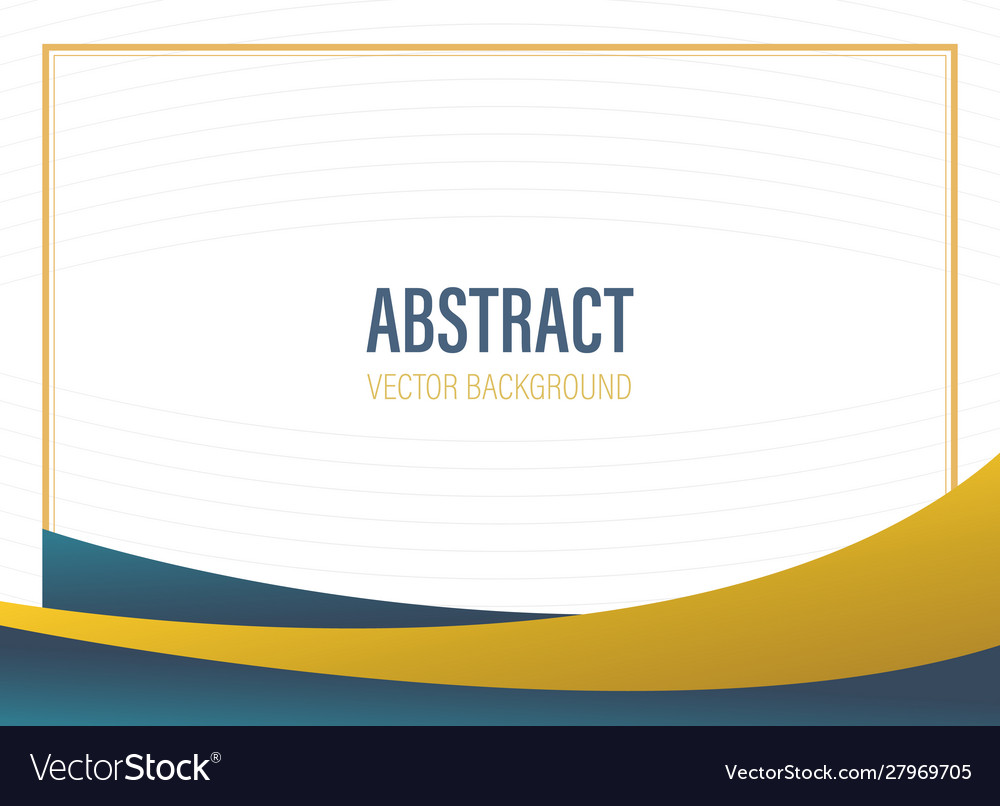 Abstract background template banner with wave vector image Abstract background template banner with wave