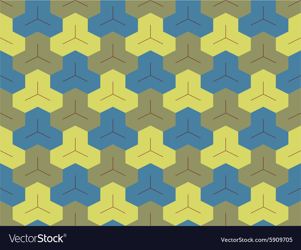 Abstract ethnic seamless geometric pattern