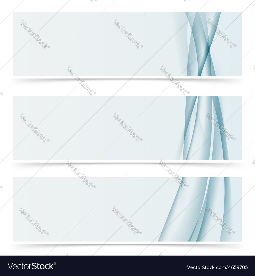 Abstract line horizontal modern header template