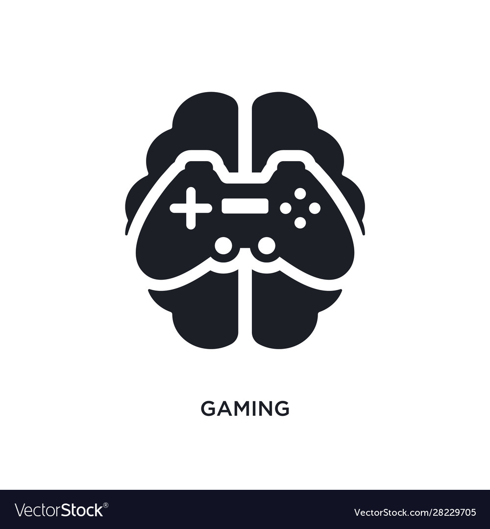 Gaming isolated icon simple element from